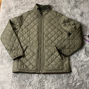 SOLD! VTG Polo Ralph Lauren Jacket Mens XL Green Quilted Full Zip Field